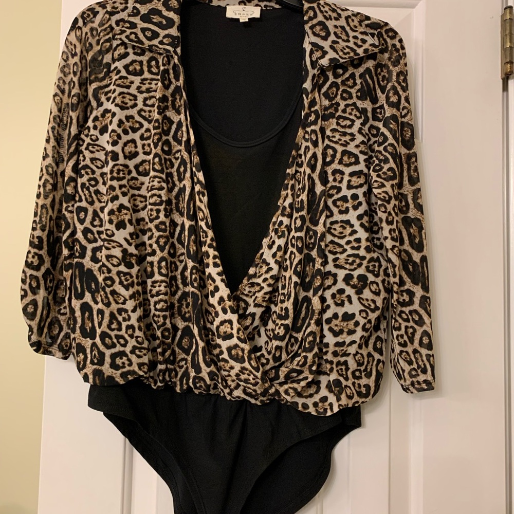 Leopard body suit